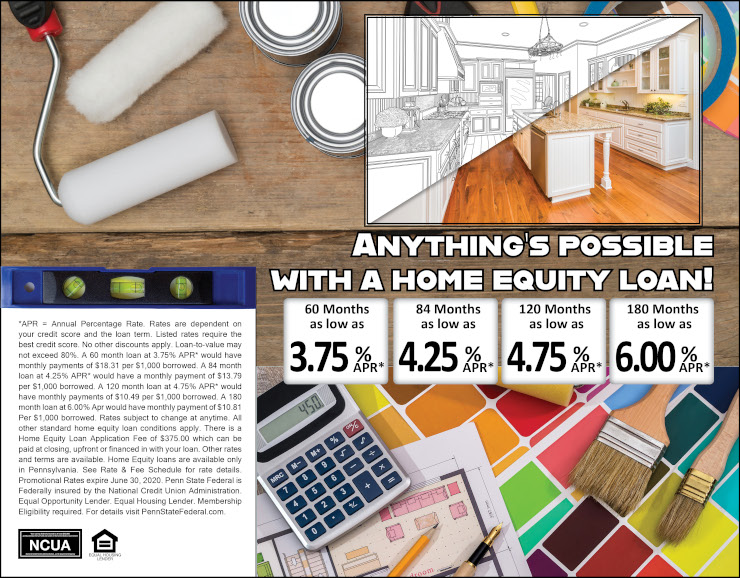 Anything's possible with a Home Equity Loan!